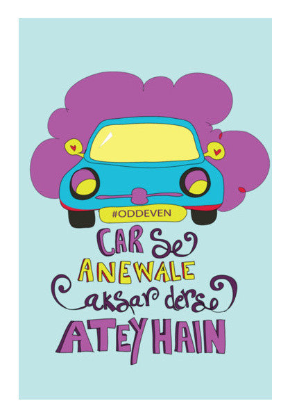 Wall Art, Odd-Even #bollywooddialogue Wall Art