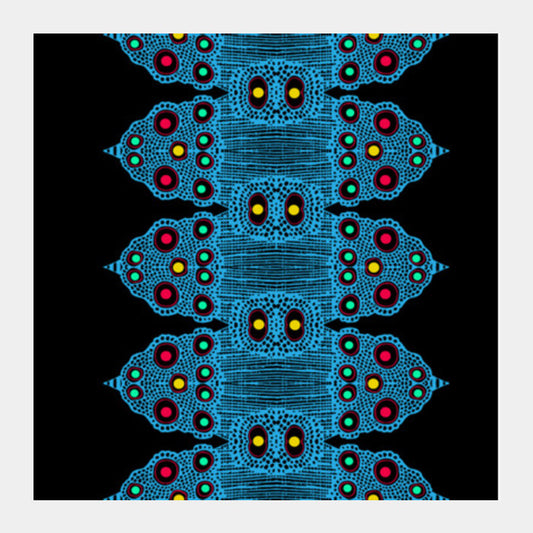 Square Art Prints, Micrometrics Psych-e-delic ! Square Art Prints