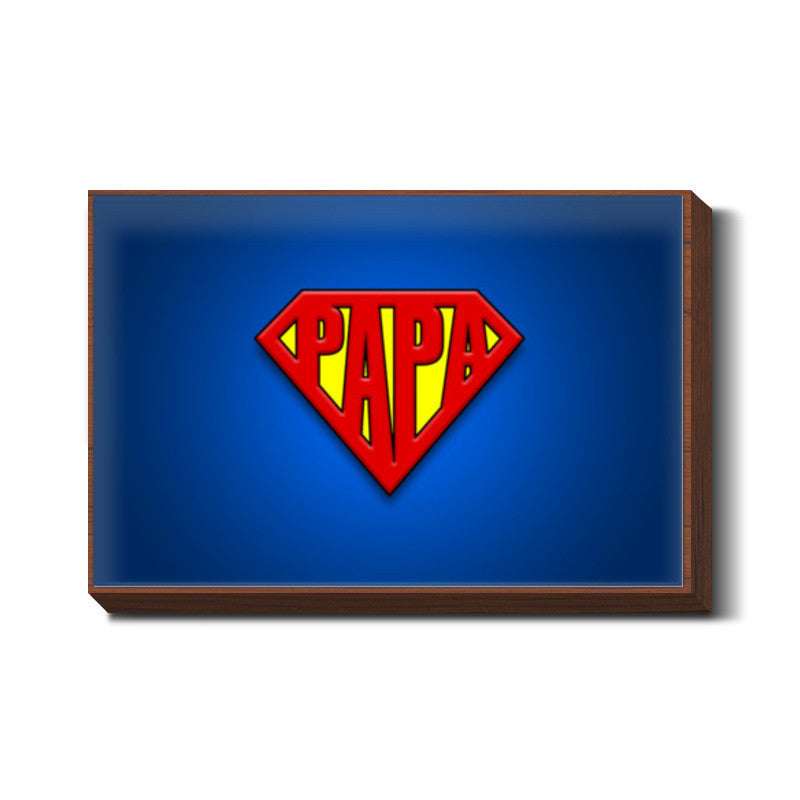 SUPER-PAPA | Fathers Day Wall Art