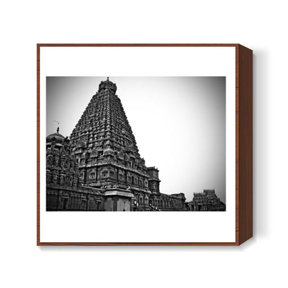 Tanjore Temple Square Art Prints