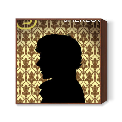 Sherlock Square Art Print