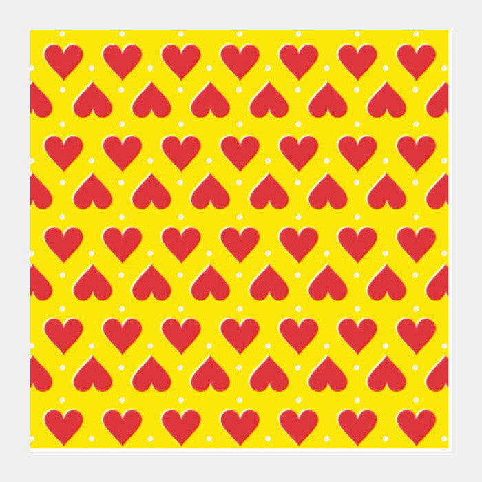 Hearts Square Art Prints