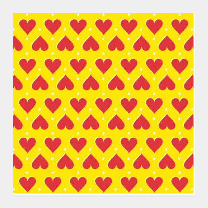 Hearts Square Art Prints