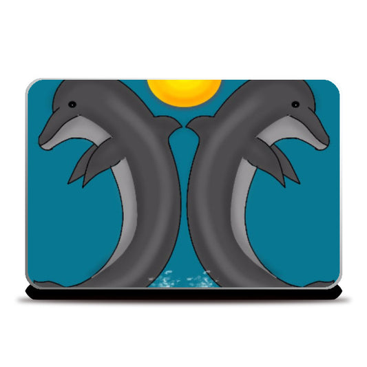 Laptop Skins, Dolphins Laptop Skins | Pratyasha Nithin, - PosterGully