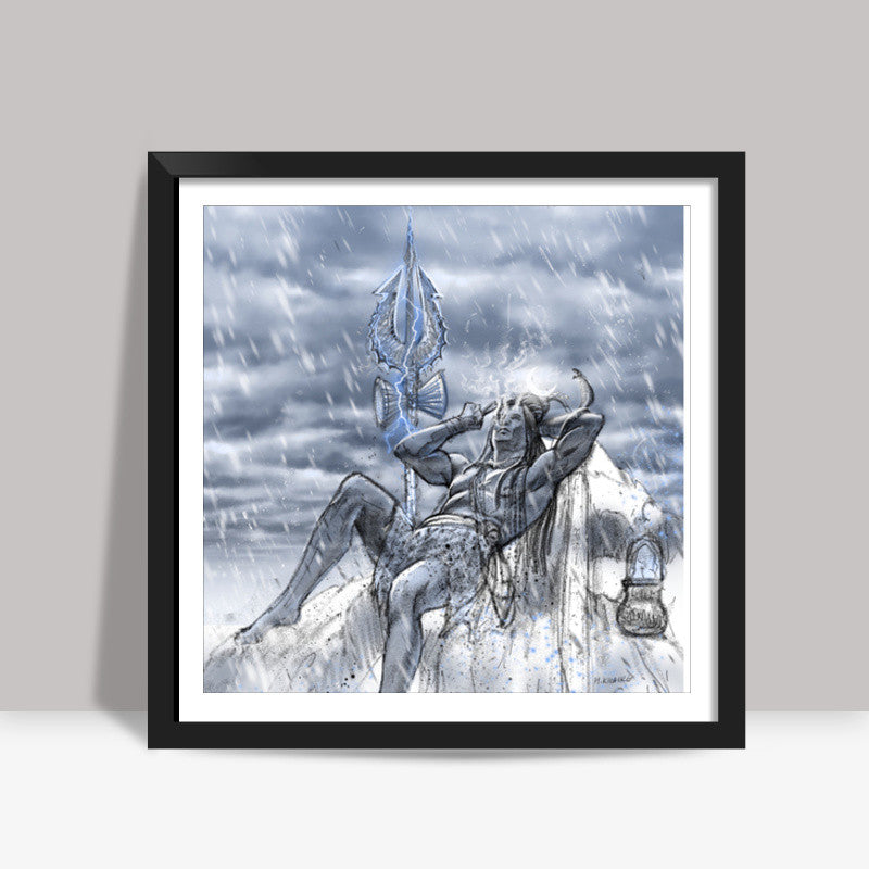 MAHADEV Square Art Prints