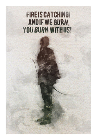The Hunger Games-Katniss Everdeen Quotes Art PosterGully Specials
