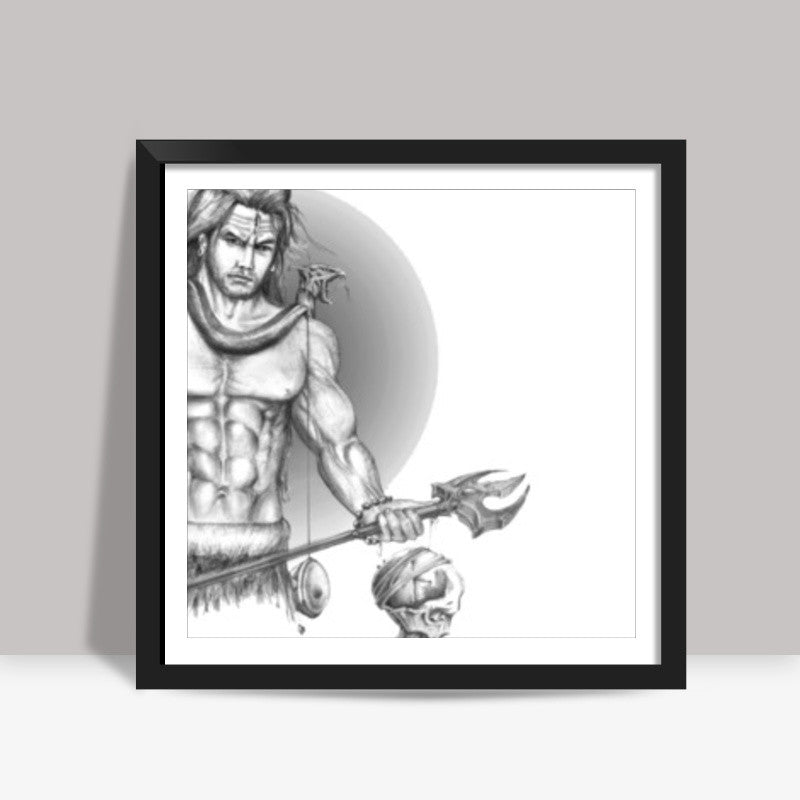 Christmas Festive Winter Holidays Square Art Prints