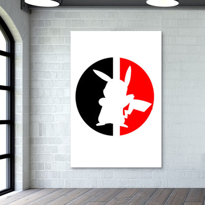 Pikachu Pokeball Pokemon P3 Wall Art