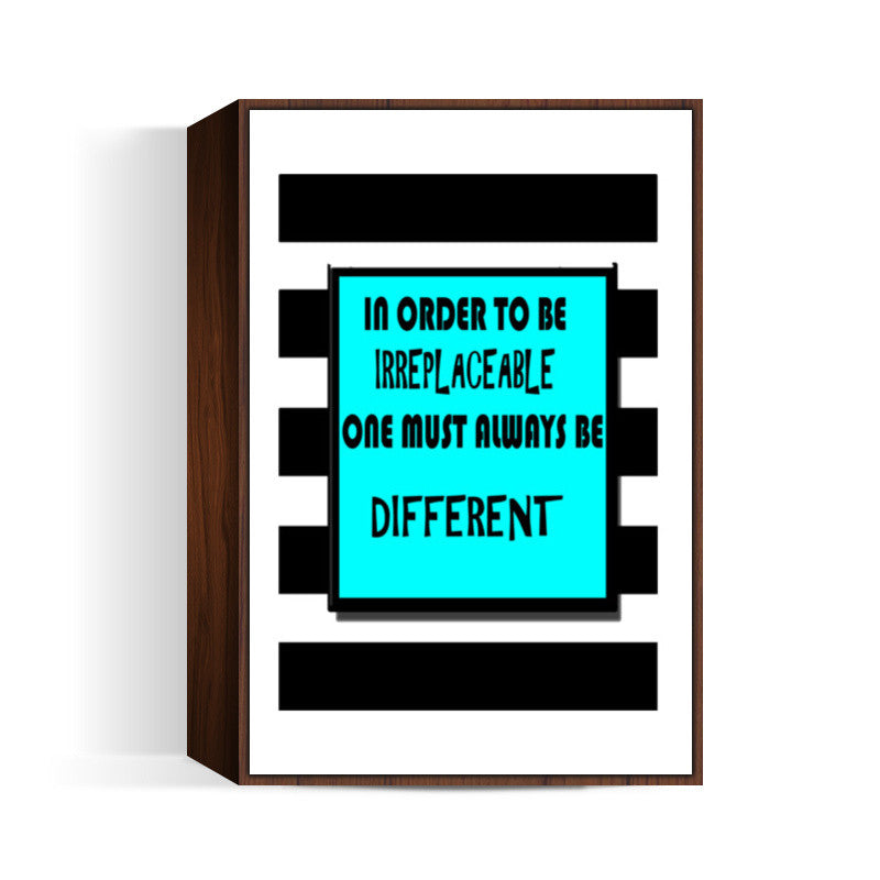 Be Different Wall Art