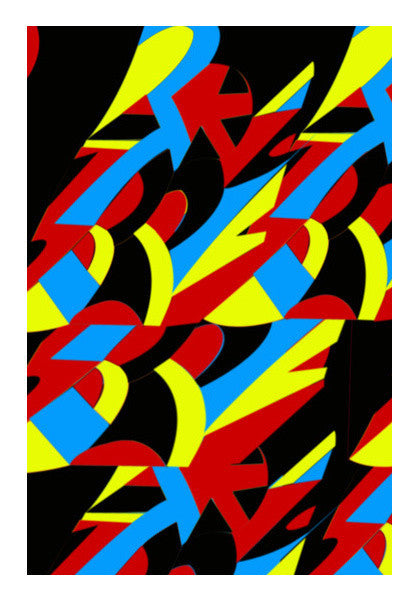 Abstract Colors Art PosterGully Specials