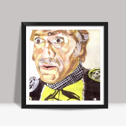 Bollywood actor Amrish Puri is the villain most dreaded! Square Art Prints