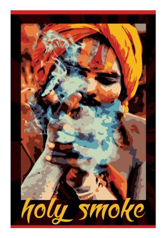PosterGully Specials, holy smoke Wall Art