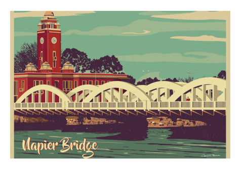 Napier Bridge Art PosterGully Specials