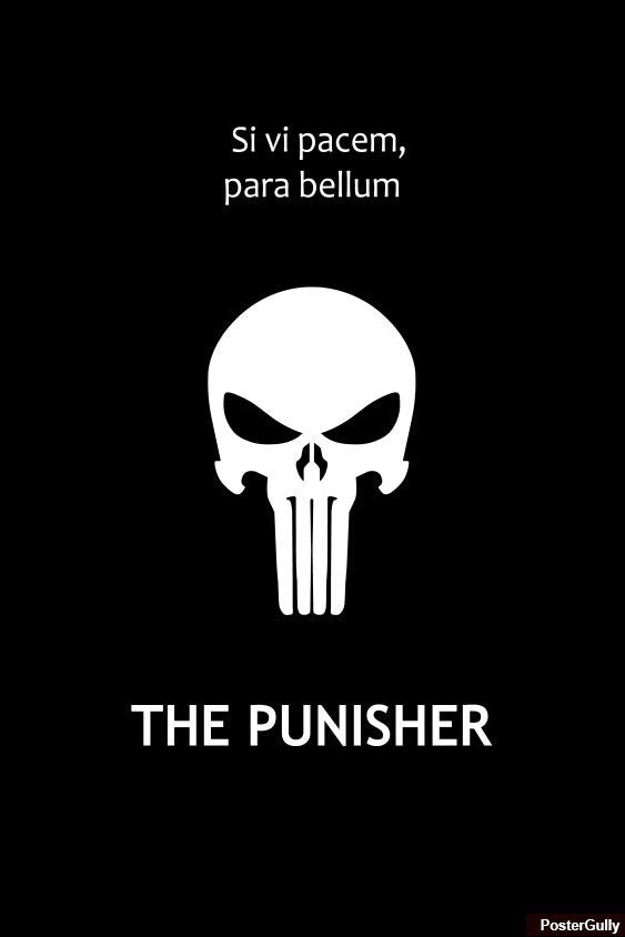 Wall Art, The Punisher Artwork