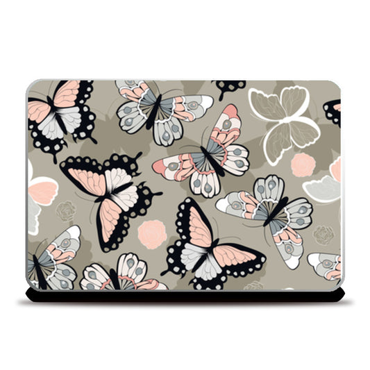 Butterfly love Laptop Skins