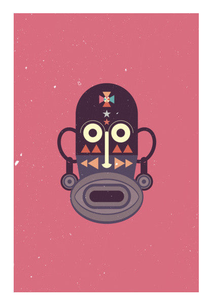 Traditional African Masks Art PosterGully Specials