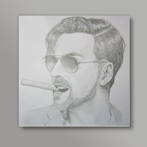Black And White Akshay Kumar actor Pencil Sketche Size A4 Size