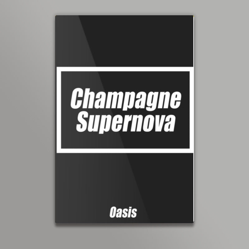 Champagne Supernova | Oasis Wall Art