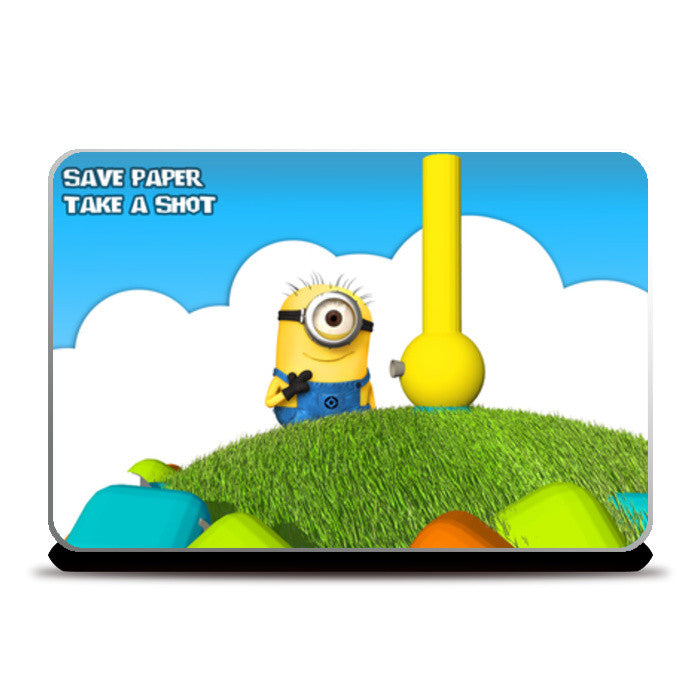 Laptop Skins, minion stoned Laptop Skins