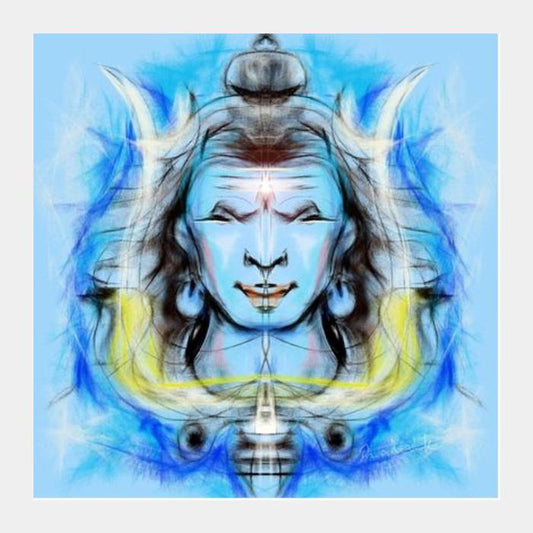 PosterGully Specials, shiva Square Art Prints