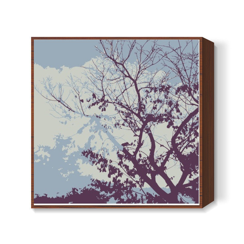 Wild Tress Square Art Prints