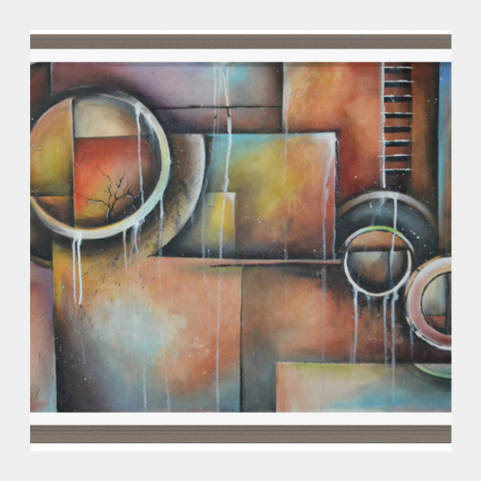 Square Art Prints, Contemporary Abstract Art Square Art Prints