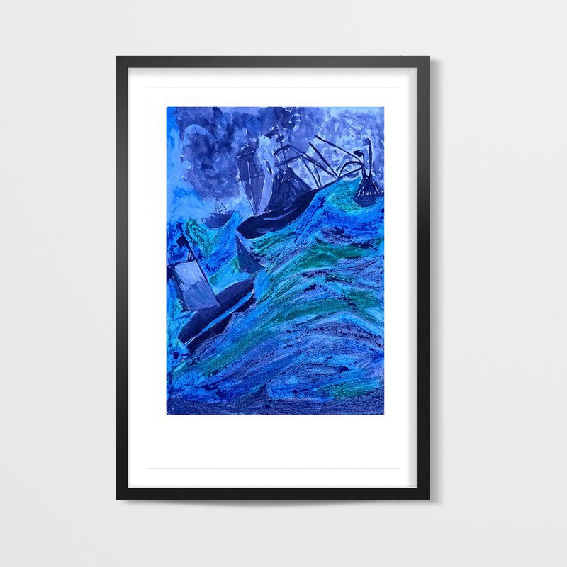 Battle Ship Wall Art