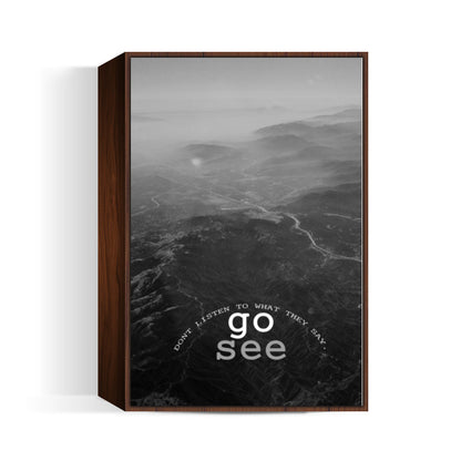 Go see, Travel Wall Art