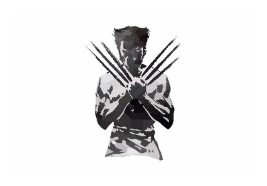 Wall Art, Low Poly Wolverine Wall Art