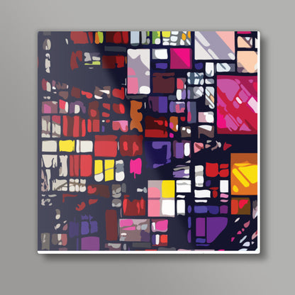 colourful Square Art Prints