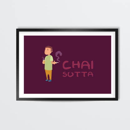 Chai Sutta Wall Art