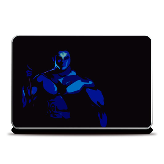 low poly shiva Laptop Skins