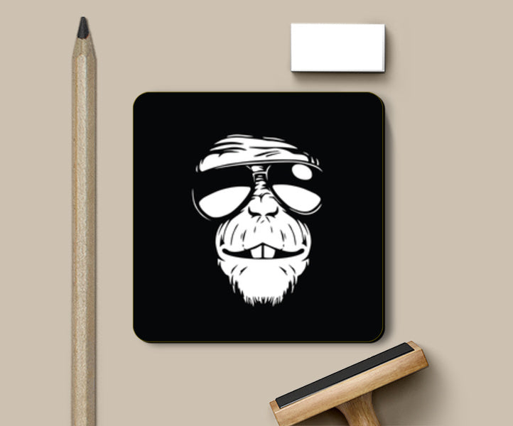 Monkey Glasses Coasters