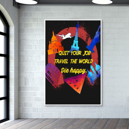 Travel The World Wall Art