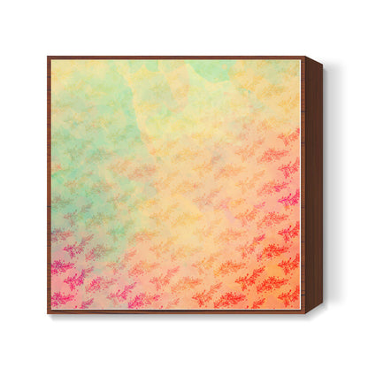 Water Colour Floral Print Square Art Prints