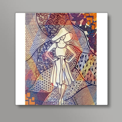 Fashion square art print Square Art Prints