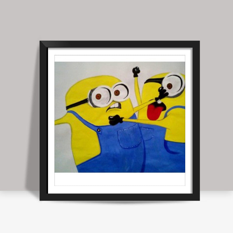 minions Square Art Prints