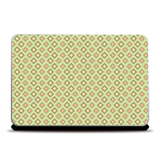 Laptop Skins, Striped-checks Laptop Skins