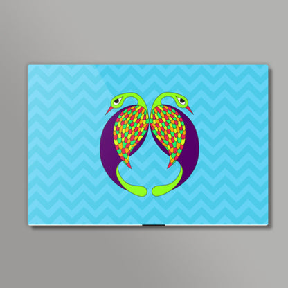 Peacock Love Wall Art