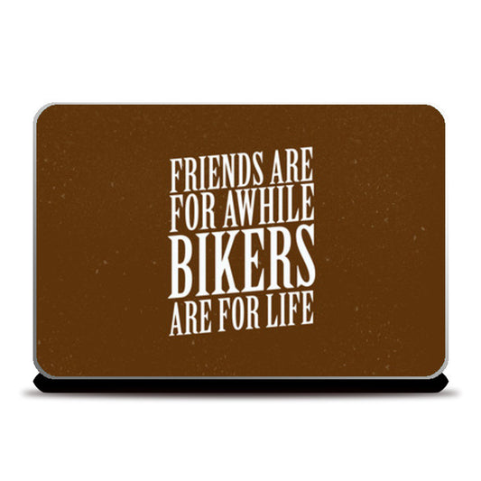 Laptop Skins, Bikers For Life Laptop Skins