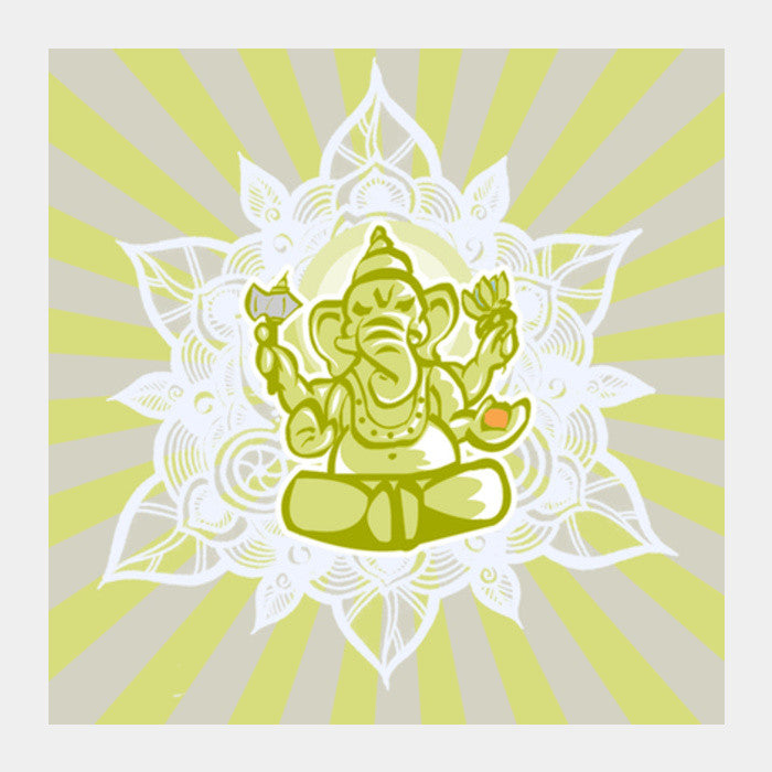 ganesha Square Art Prints