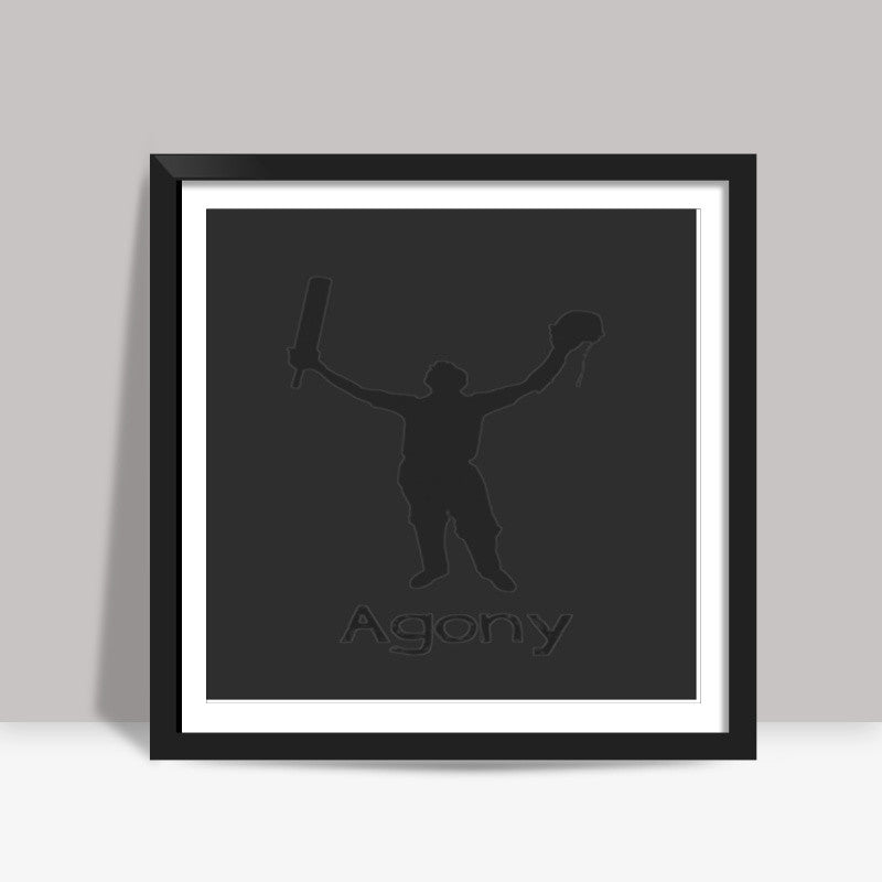 Agonising Square Art Prints