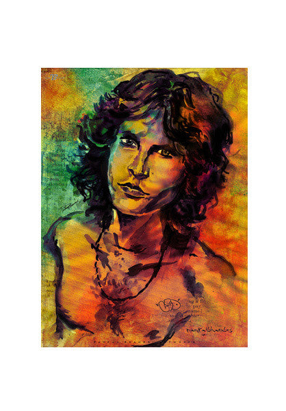 Wall Art, JIM Morrison LSD  Wall Art