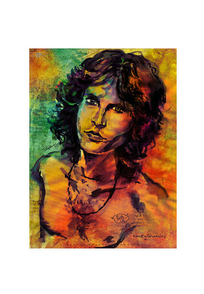 Wall Art, JIM Morrison LSD  Wall Art