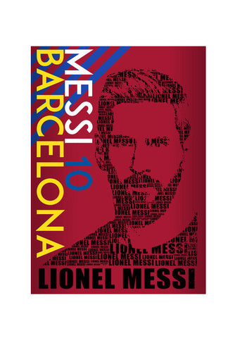 Messi | Barcelona Color Variant Wall Art