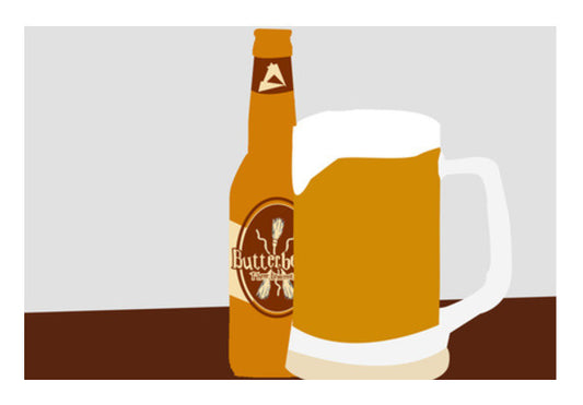 Harry Potter Butter Beer ~ Potterhead Art PosterGully Specials