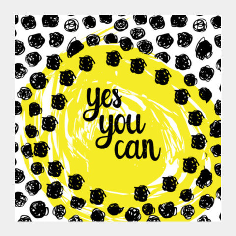 YES YOU CAN! Square Art Prints PosterGully Specials