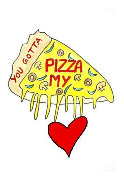 Pizza Love Wall Art