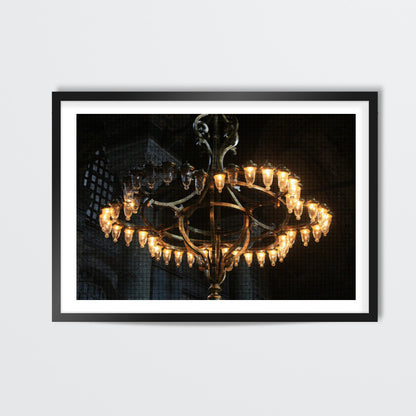 Broken Lights at Hagia Sofia Wall Art