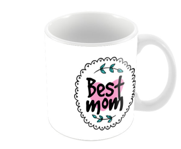 Best Mom Art Mothers Day Coffee Mugs